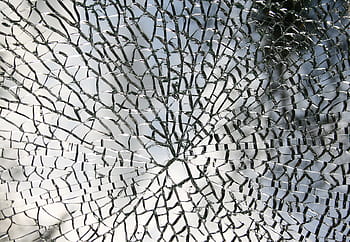 cracked mirror, fragmented, glass, broken, glass breakage, jumped, disc, damage, cracks, backgrounds, pattern