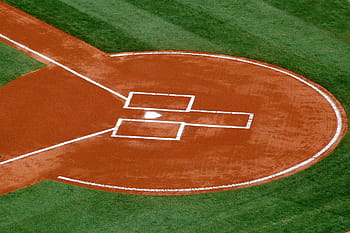 baseball field, daytime, home plate, baseball, sport, home, plate, game, field, ball, team