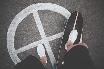 Siap, Longboard, Naik, aktif, anak laki-laki, salib, gaya hidup, jalan, slip-on, olahraga, atas