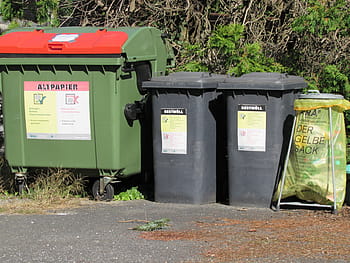 odpadky, třídění odpadu, likvidace, nakládání s odpady, recyklace, odpadkové koše, popelnice, odpad, sdělení, pohodlí, hygiena