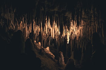 světla, uvnitř, jeskyně, interiér, bílý, kámen, formace, fotografování, Příroda, stalagmity, krápníky