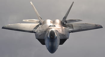 Šedá, Černá, bojování, tryskové letadlo, vojenský proud, let, létající, f-22, bojovník, letoun, letadlo