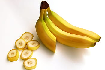 nakrájený banán, nakrájený, banán, banány, ovoce, sacharidů, sladký, žlutá, Zdravé stravování, jídlo a pití, jídlo