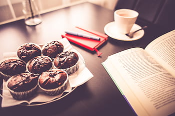 sweet monday morning, Sweet, Monday Morning, buku, sarapan, kopi, buku harian, makanan, lapar, pagi, muffin