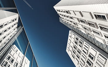 architecture, building, infrastructure, blue, sky, skyscraper, tower