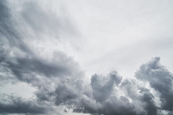 灰色、 白、 雲、 嵐、 テクスチャ、 自然、 風景、 空、 背景、 美しい、 雨