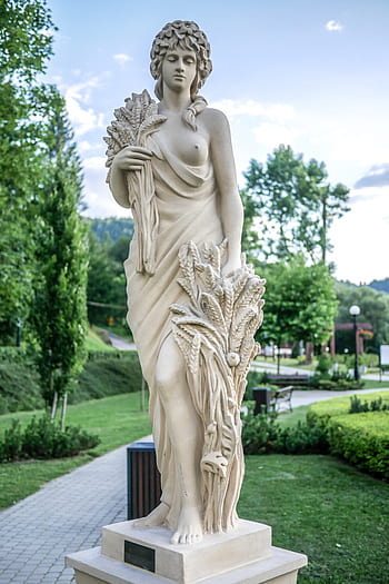 the statue, the statue of, sculpture, character, the art of, woman, historically, monument, figure, muszyna