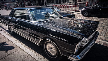 klasický, auto plavba ford galaxie, klasické auto, ford galaxie, auto, plavba, brod, galaxie, doprava, přeprava, staromódní