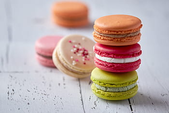 cookies, dezert, skládaný, sladký, jídlo, macaron, barvitý, dort, pečený, suchar, cukroví
