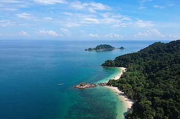 drone, dji spark, aerial view