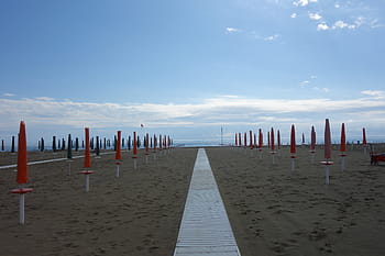 viareggio, italy, beach, travel, tuscany, tourism, sky, europe, holiday, summer, italian