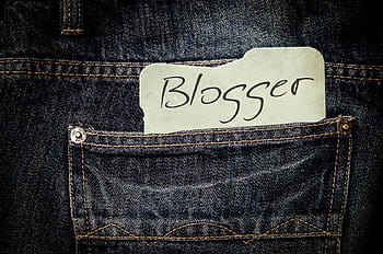 blogger note, inside, blue, denim bottoms pocket, pants, jeans, list, paper, font, blogg, together