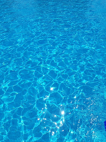 eau, bassin, bleu
