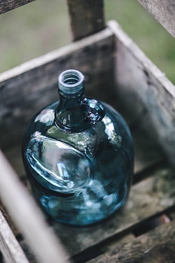 botol dekorasi, berbagai, tempat, Berwarna, botol, kaca, dekorasi, jar, ornamen, minum, cairan