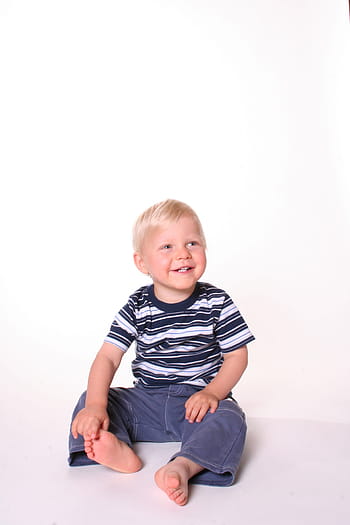 sitting, floor, wall, Child, Portrait, Boy, child portrait, kid, smiling, children, young