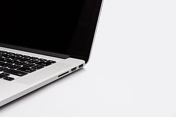 zilver, zwart, laptop, toetsenbord, technologie, modern, wit, schieten, scherm, monitor, Draadloze technologie