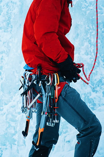 snow, winter, white, cold, weather, ice, nature, people, man, climb, mountaineer
