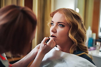 makeup, vizážistka, stín, rty, portrét, osoba, móda, oči, krása, ženy, Modelka