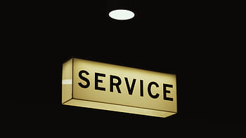 sinalização de serviço ligado, branco, serviço, sinalização, itens, coisas, luz, sinal, comunicação, roteiro, texto