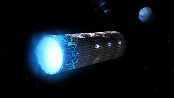 navicella spaziale, pianeta, digitale, sfondo, ufo, astronomia, spazio, Luna, galassia
