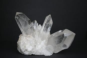 bílé quart, křišťál, krystal, klenot, minerální, léčivý kámen, Krásná