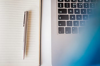 macbook, laptop, computer, technology, notebook, notepad, paper, pencil, pen, business, office