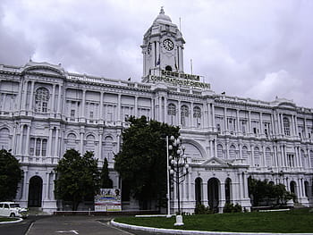 1913, Ripon Building, Chennai, India, architecture, building, chennai corporation, photos, public domain, ripon, famous Place
