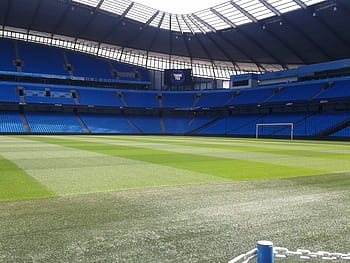 město Manchester, etihad stadion, stadión, Fotbal, sport, pole, tráva, fotbalový stadion, hra, zelená, fotbalová branka