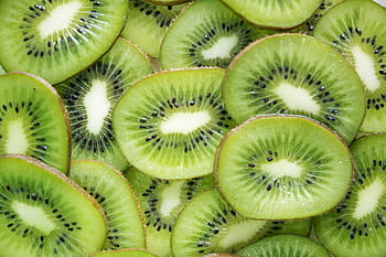 chomáč, ovoce kiwi, ovoce, kiwi, jídlo, šťavnatý, tropický, Pozadí, detailní, barva, Lahodné