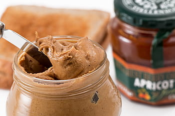 peanut butter, jar, toast, spread, breakfast, jam, sandwich, snack, healthy, nutrition, protein