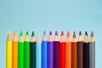 barevné kreslení tužky, barvitý, výkres, tužky, rozličný, vzdělání, učení se, škola, student, studie, tužka