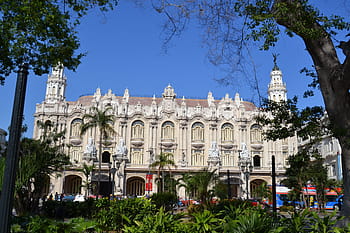 havana, kuba, karibský, staré Město, Havana, kuba, fasáda, naživu, architektura, slavné místo, exteriér budovy, stavba