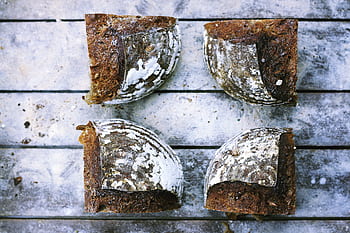 braun, Brot, Lebensmittel, backen, Zucker, Tabelle