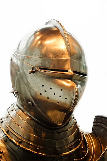medieval helmet decor, helmet, armor, knight, history, steel, protection, old, museum, close-up, fighting arena