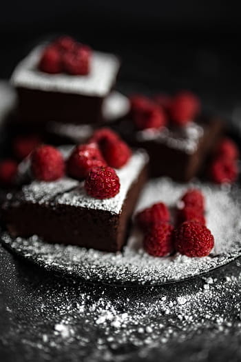 rojo, brownie de frijoles, SIN GLUTEN, Frijoles rojos, Brownie, mantequilla de maní, frutas, dulces, frijoles, gluten, frambuesas