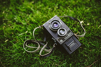 cámara negra vintage, vintage, negro, cámara, viejo, fotografía, cámara - Equipo fotográfico, anticuado, estilo retro, equipo, tecnología