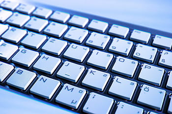 keyboard komputer putih, keyboard, komputer, perangkat keras, tombol, huruf, input, kalkulator, Keyboard komputer, teknologi, laptop