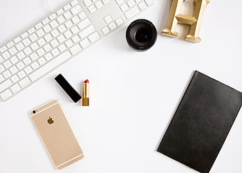 top, workspace, office, computer, smartphone, technology, business, phone, lance, flat lay, desk