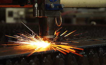laser, jiskra, blikat, Výroba, žehlička, podrobnosti, kov, průmysl, rostlina, zařízení, Program
