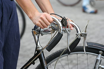 řídítka, Rukojeť, silniční kolo, sport, kolo, cyklistika, výlet na kole, zvonek, řídítka jízdních kol, kov, řadící páka
