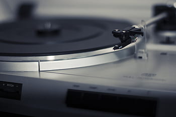 gramofonu, záznam, vinyl, lp, hudba, album, Černý a bílý