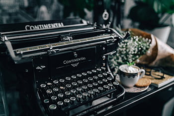 mesin tik vintage hitam, vintage, mesin tik, keyboard, tua, retro, penulis, cyrylic, antik, kuno, retro Ditata