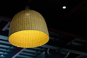 low, light photography, lit, beige, pendant lamp, brown, pendant, light, dark, night, lamp