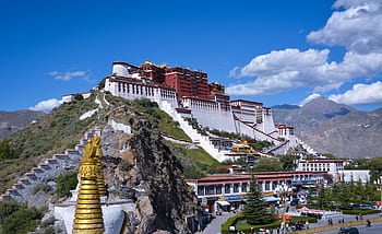 potala palace, tibet, potala, lhasa, travel, buddhism, china, palace, religion, landmark, buddhist