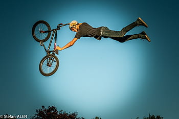 muž, hospodářství, bmx kolo, tvorba, zakrnět, bmx, sportovní, skok, mistrovství, turnaj, horské kolo