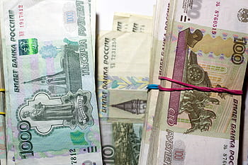 rubel, pénz, számlák, orosz, tutus, bank, válság, valuta, papír valuta, pénzügy, jólét