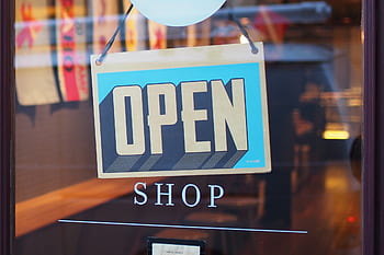 shop, store, open, shopping, retail, door, window, sign