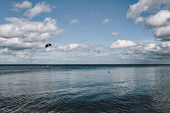 バルト海、 海、 水、 波、 空、 青、 スポーツ、 自然、 ビーチ、 雲-空、 夏