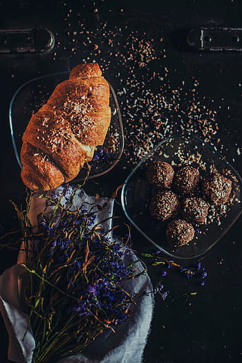 pékáru, üveglapok, fajták, croissant, desszert, sütés, élelmiszer, étel és ital, nem ember, fedett, frissesség