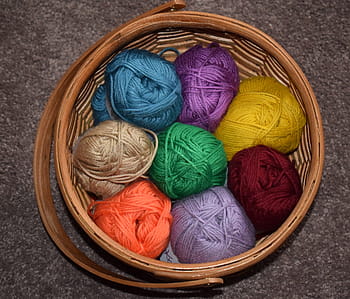 bomuldsgarn, håndværk, garn, bomuld, strikning, hækling, vævning, materiale, fiber, kunst, farverig